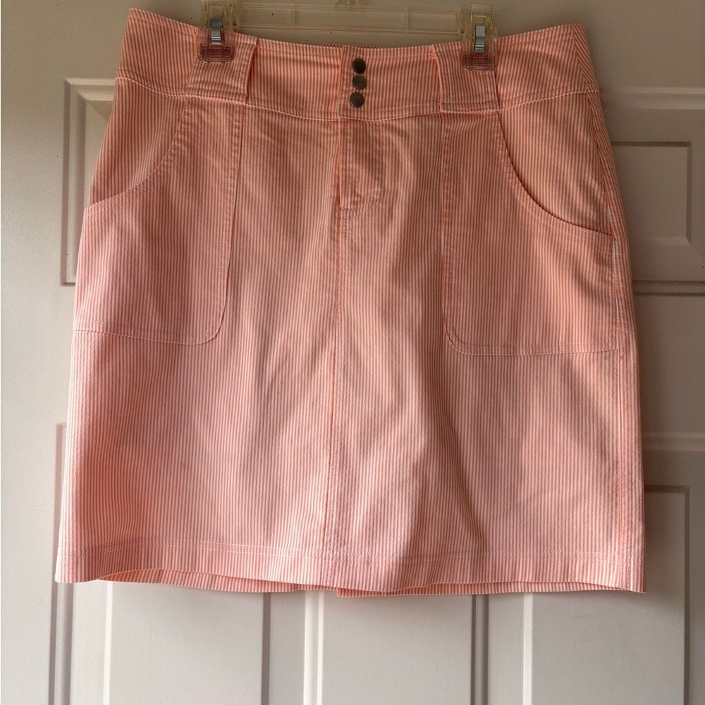 Jofit Peach Striped Skort